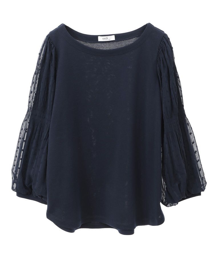 earth music&ecology「マジョリカプリーツプルオーバー」|Tシャツ・カットソー|