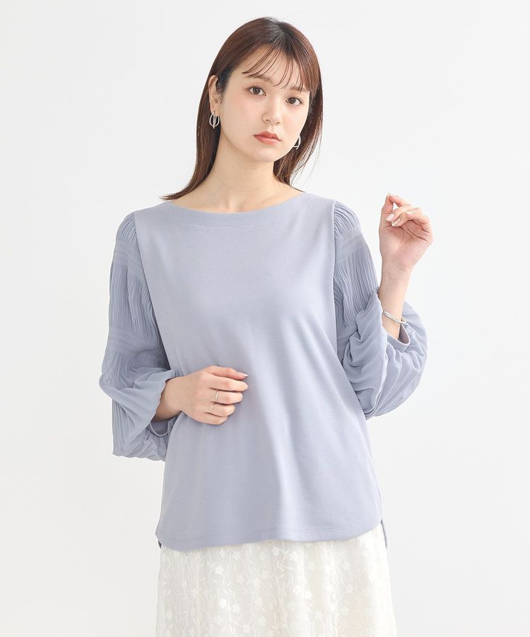 earth music&ecology「マジョリカプリーツプルオーバー」|Tシャツ・カットソー|