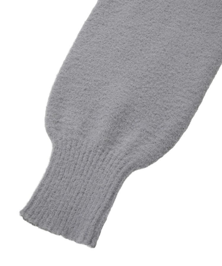 earth music&ecology「パウダーシャギーシャーリングニットミニワンピース」|ワンピース|