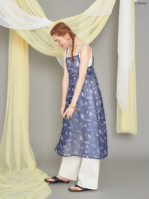 AMERICAN HOLIC「総柄シアーキャミワンピース/Disney」|ワンピース|