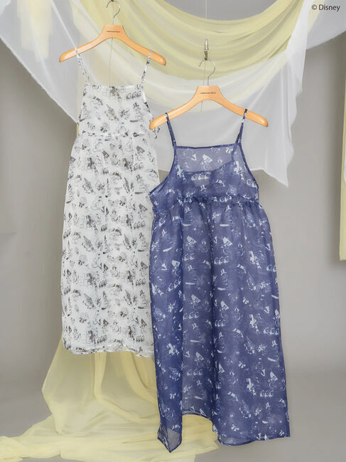 AMERICAN HOLIC「総柄シアーキャミワンピース/Disney」|ワンピース|