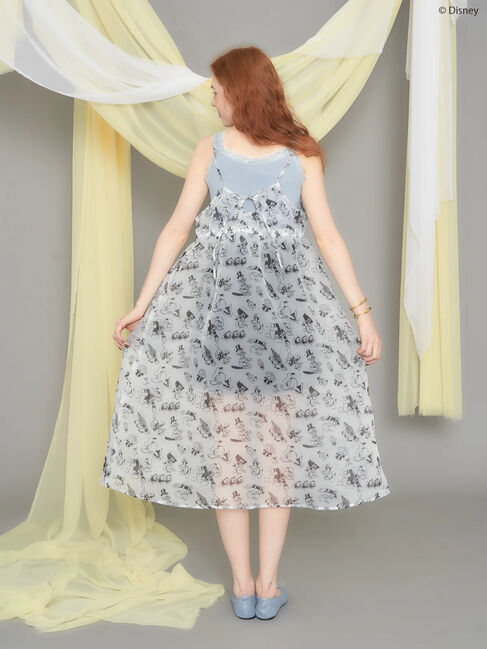 AMERICAN HOLIC「総柄シアーキャミワンピース/Disney」|ワンピース|