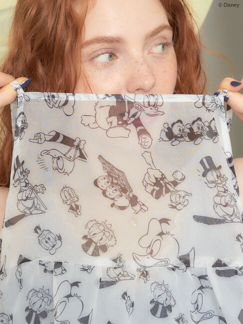 AMERICAN HOLIC「総柄シアーキャミワンピース/Disney」|ワンピース|