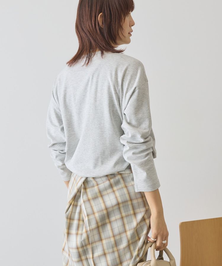 AMERICAN HOLIC「クルーネックスクエアヘムプルオーバー」|Tシャツ・カットソー|