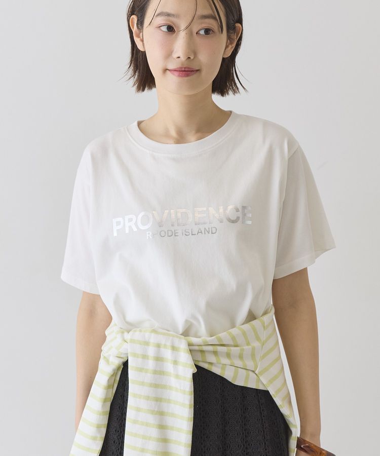 AMERICAN HOLIC「SILVERプリント半袖Tシャツ」|Tシャツ・カットソー|