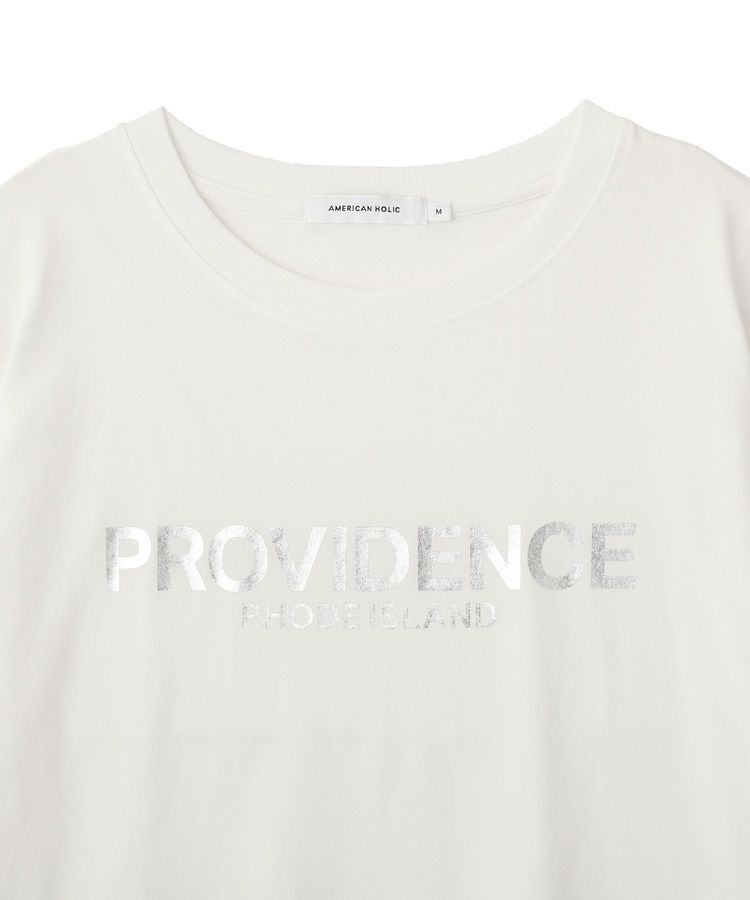 AMERICAN HOLIC「SILVERプリント半袖Tシャツ」|Tシャツ・カットソー|