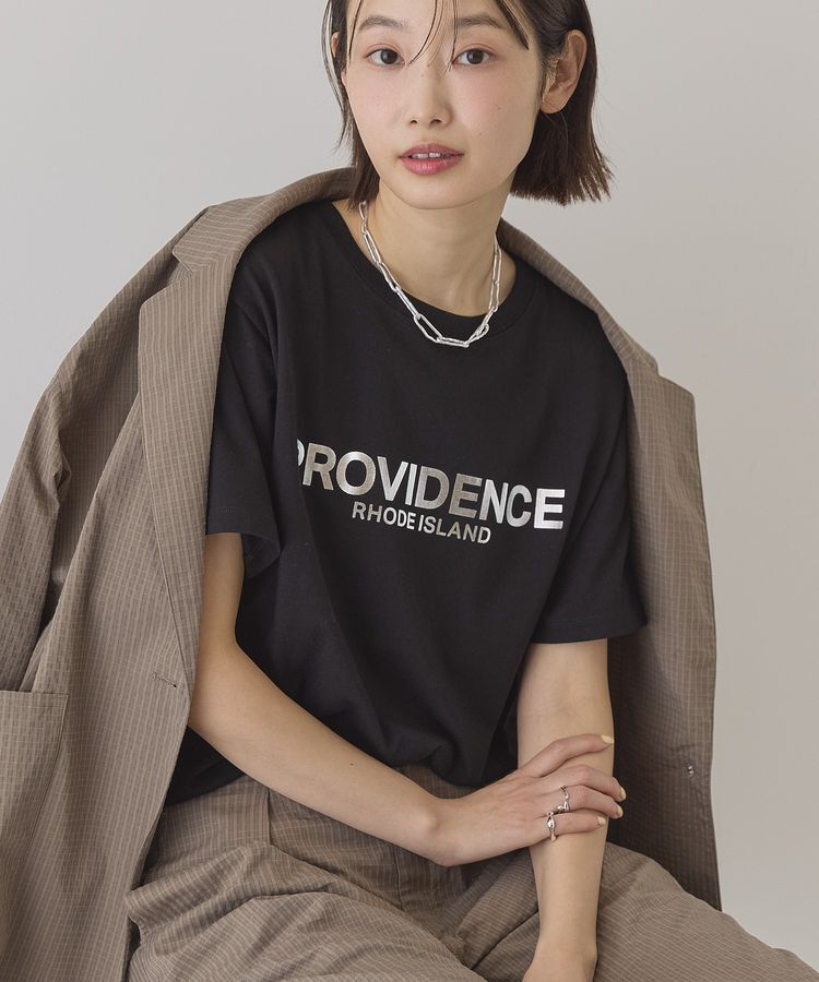 AMERICAN HOLIC「SILVERプリント半袖Tシャツ」|Tシャツ・カットソー|