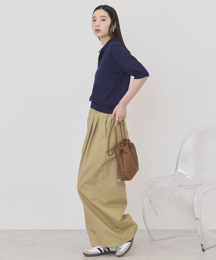 AMERICAN HOLIC「襟付き配色ニット」|ニット・セーター|