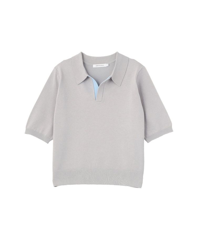 AMERICAN HOLIC「襟付き配色ニット」|ニット・セーター|