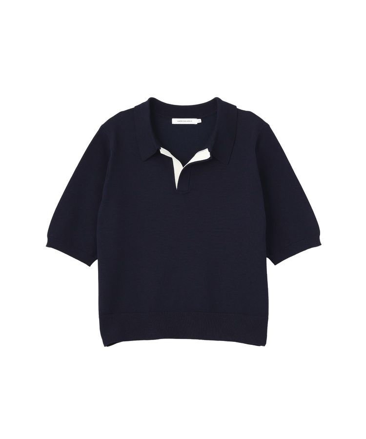 AMERICAN HOLIC「襟付き配色ニット」|ニット・セーター|