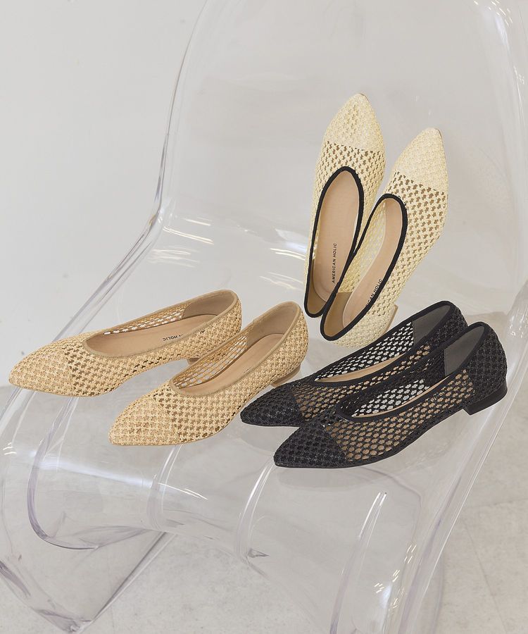 AMERICAN HOLIC「サマーメッシュパンプス」|パンプス|