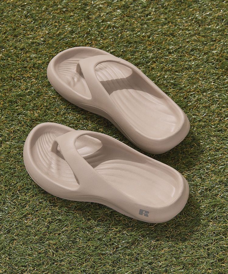 AMERICAN HOLIC「【RUSSELL】スポーツトングサンダル」|サンダル|Beige