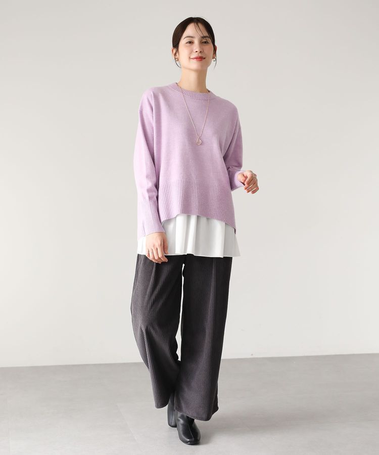 Green Parks「裾フレアホワイトインナー」|インナー|