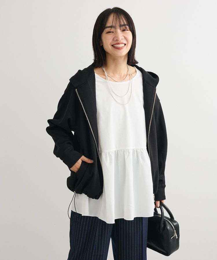 Green Parks「裾フレアホワイトインナー」|インナー|