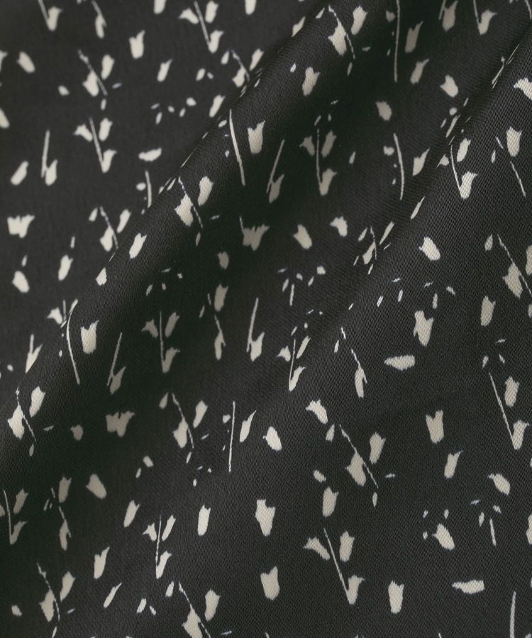 Green Parks「すっきり見えシルエットサテンナロースカート」|タイト|