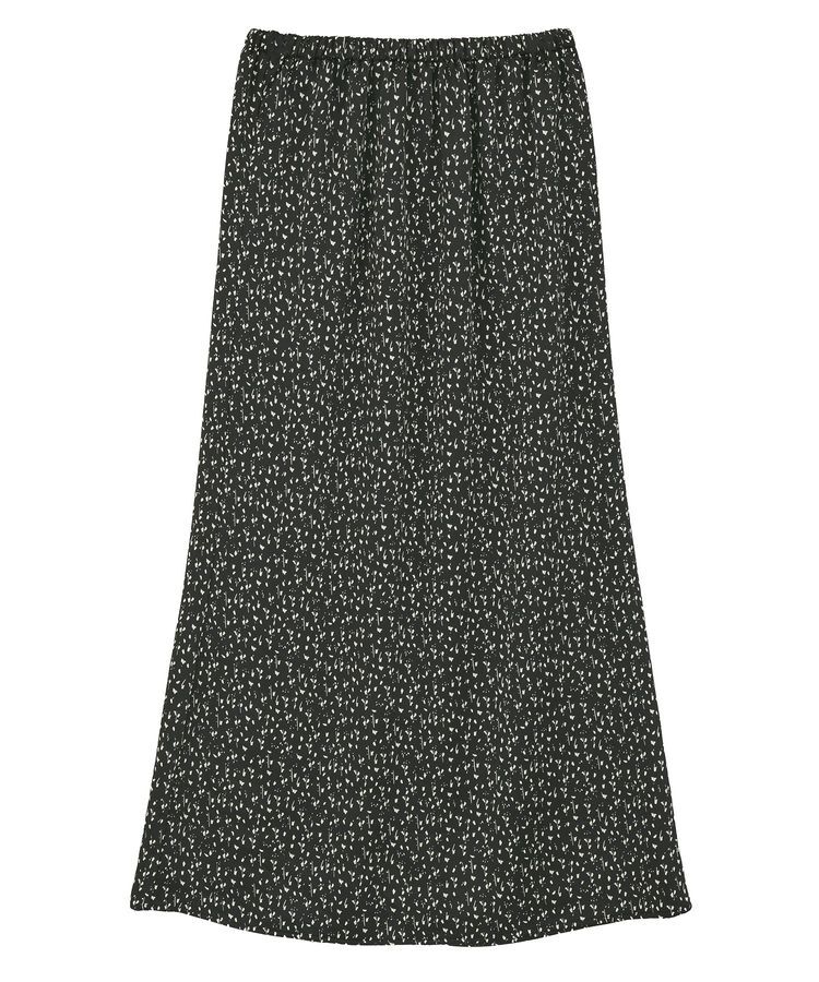 Green Parks「すっきり見えシルエットサテンナロースカート」|タイト|