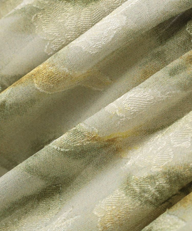 YECCA VECCA「ぼかしフラワー柄ワンピース」|ワンピース|