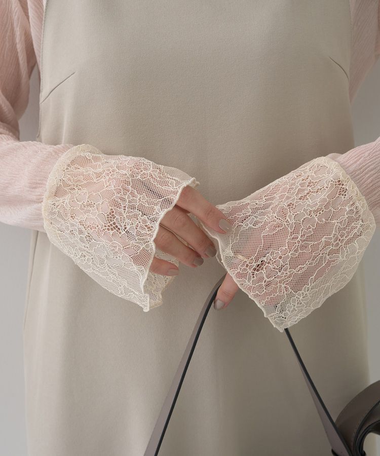 YECCA VECCA「【2点SET】ショートジャケットセットキャミワンピース」|ワンピース|