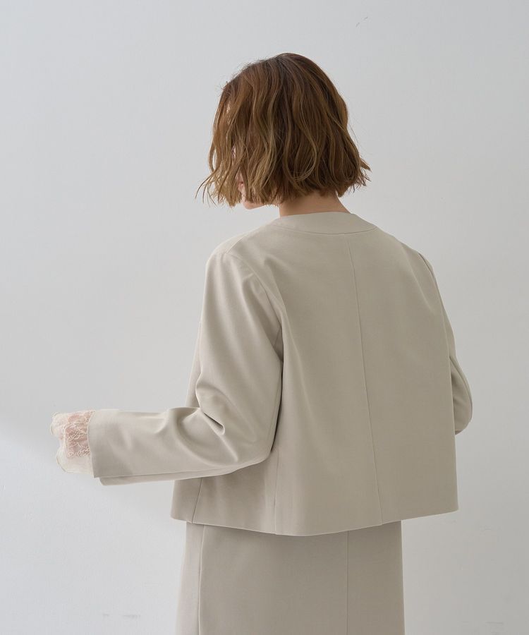 YECCA VECCA「【2点SET】ショートジャケットセットキャミワンピース」|ワンピース|