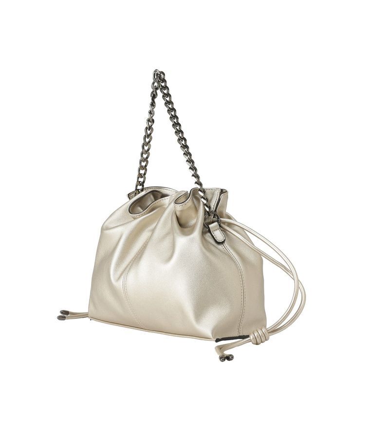 YECCA VECCA「2wayチェーンギャザーバッグ」|ハンドバッグ|