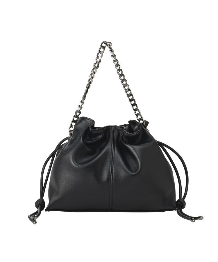 YECCA VECCA「2wayチェーンギャザーバッグ」|ハンドバッグ|