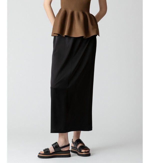 allureville「サテンイージースカート」|スカート|