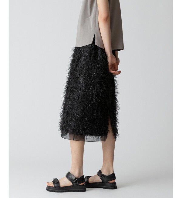 allureville「フェザージャガード Iラインスカート」|スカート|