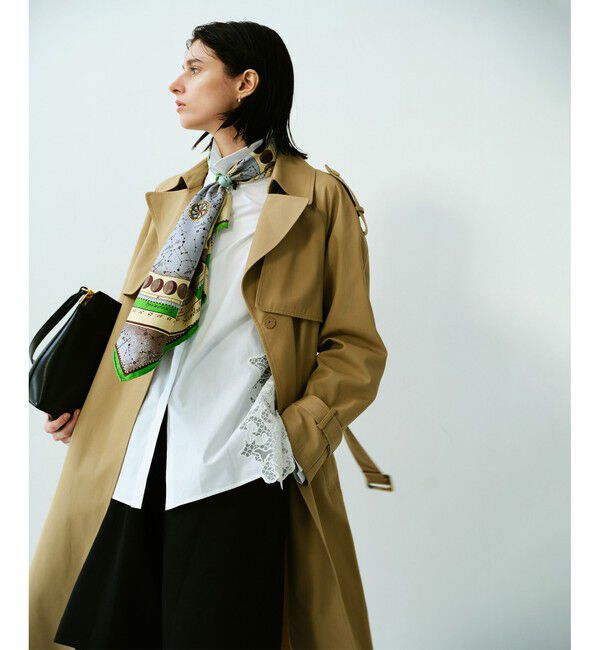 allureville「キョウネンツイルトレンチコート」|トレンチコート|