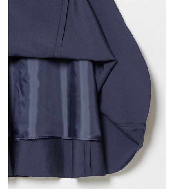 allureville「オーガンジー切替フレアスカート」|スカート|