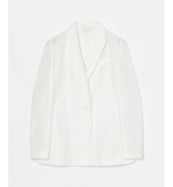 allureville「ライトオーガンジーシアージャケット」|テーラードジャケット|