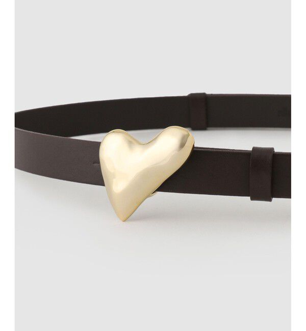 allureville「ハートバックルアジャストベルト」|ベルト|