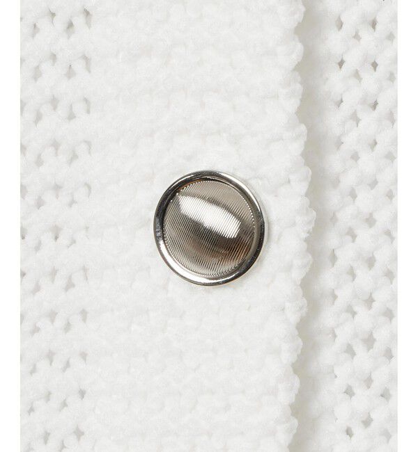 LOULOU WILLOUGHBY「【LOULOU WILLOUGHBY】メッシュクロッシェボレロカーディガン」|カーディガン|