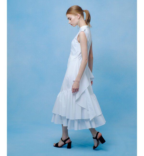 LOULOU WILLOUGHBY「【LOULOU WILLOUGHBY】レイヤードレープワンピース」|ワンピース|