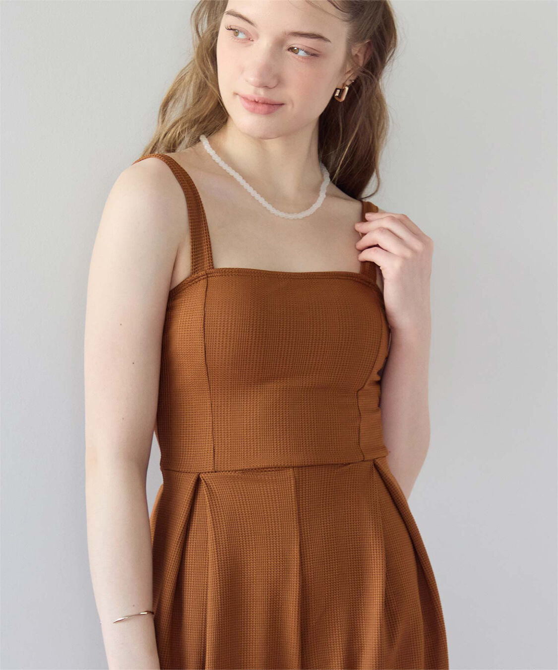 SEA DRESS「チェック素材ロンパース/ワンピース/セット水着」|コンビネゾン|