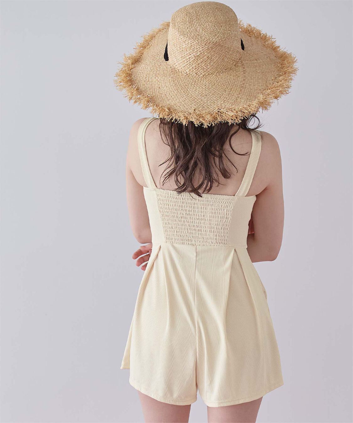 SEA DRESS「チェック素材ロンパース/ワンピース/セット水着」|コンビネゾン|