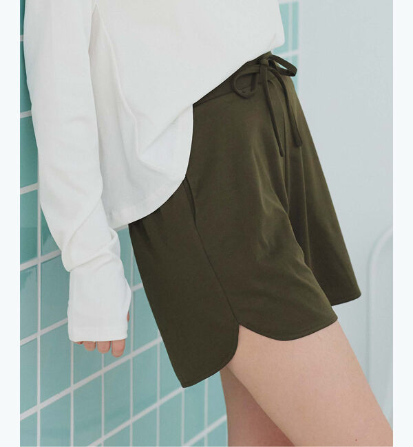 SEA DRESS「フード付トップスラッシュガードセットアップ」|ビキニ|