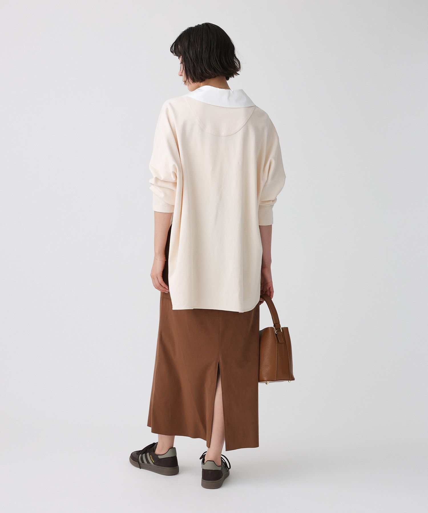 BABYLONE「シャツドッキングカットソー」|Tシャツ・カットソー|