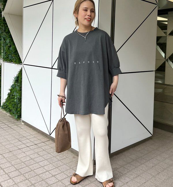  「【＠yns628企画】リブニット微フレアパンツ」|その他|