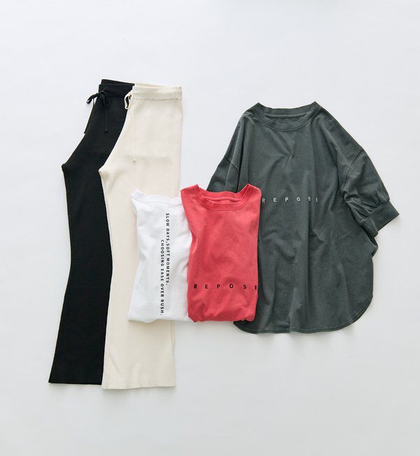  「【＠yns628企画】リブニット微フレアパンツ」|その他|