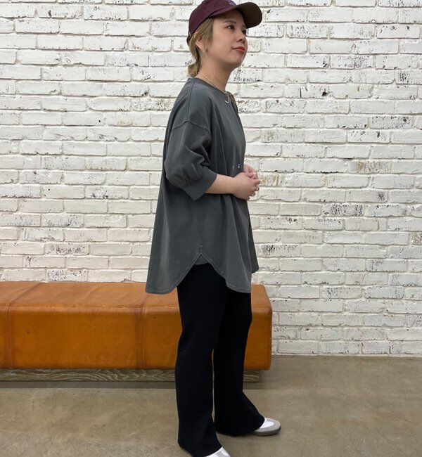  「【＠yns628企画】リブニット微フレアパンツ」|その他|