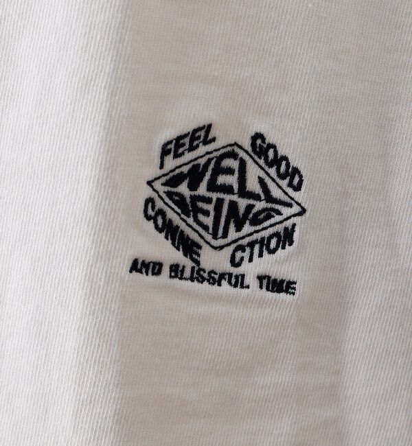  「【F&B】オーガニックコットン混ロゴTシャツ」|プルオーバー|