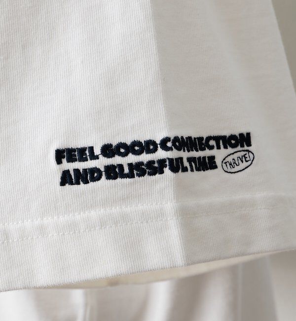  「【F&B】オーガニックコットン混ロゴTシャツ」|プルオーバー|