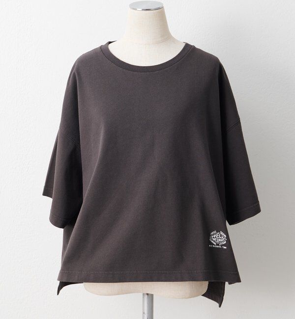  「【F&B】オーガニックコットン混ロゴTシャツ」|プルオーバー|