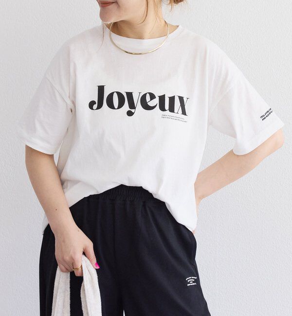  「【F&B】オーガニックコットンガーゼTシャツ」|プルオーバー|