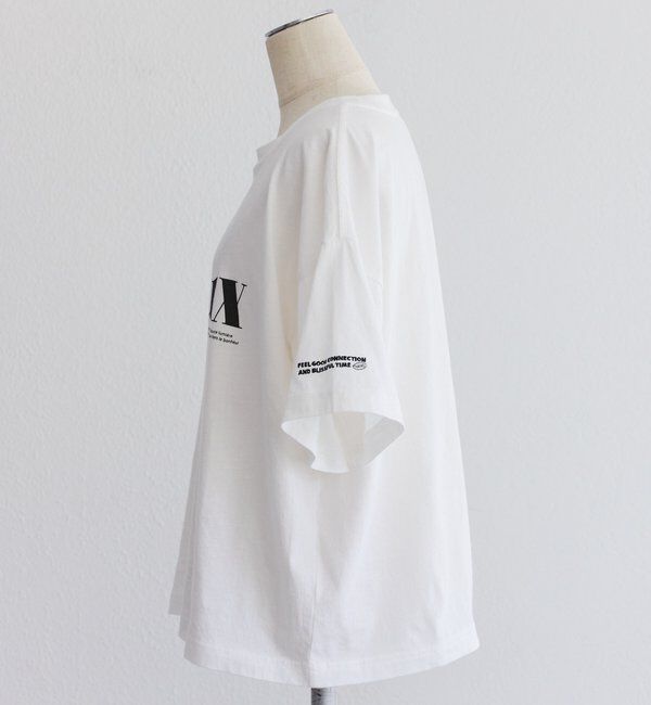  「【F&B】オーガニックコットンガーゼTシャツ」|プルオーバー|