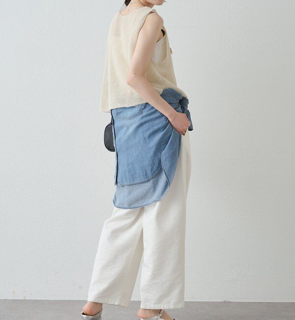  「片畦ニットビスチェ」|ニット・セーター|