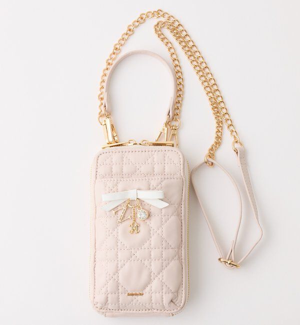  「リボンチャーム付きスマホショダー」|ショルダー・メッセンジャー|