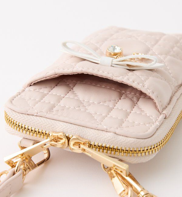  「リボンチャーム付きスマホショダー」|ショルダー・メッセンジャー|