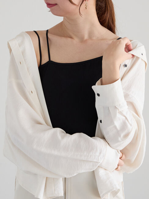 Te chichi「シームレスカップ付きアシメキャミソール《2025spring catalog item》」|キャミソール|