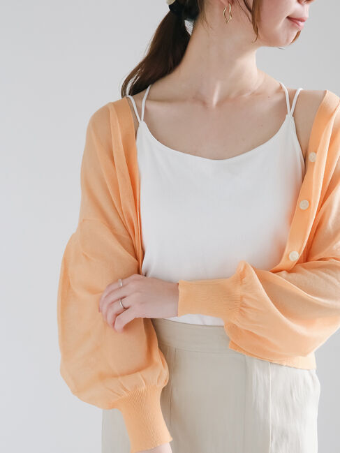 Te chichi「【松井愛莉着用】デザインストラップカップ付きキャミソール《2025summer catalog item》」|キャミソール|オフホワイト